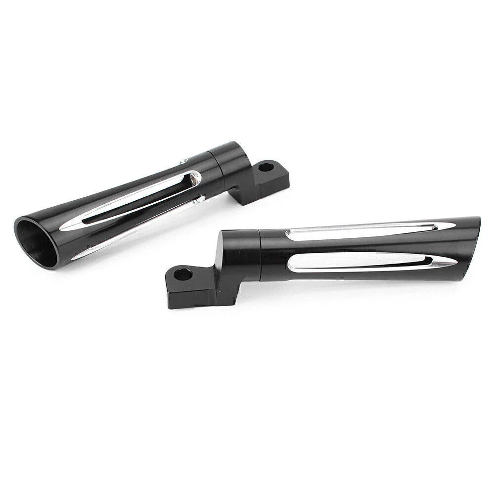 CNC Footpegs for Harley Dyna, FSX, FXSB, Sportster XL1200, XG500, 750 (2014-2023)
