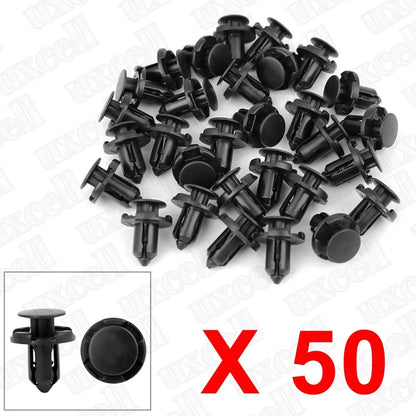 50 x Push Type Retainer Bumper Clips for Mitsubishi Honda (2000-2023)
