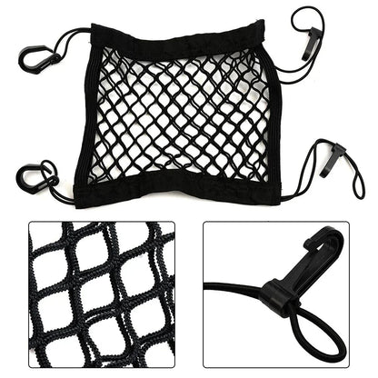 Cargo Net Tool for Motorcycle Bike Car Hook Hold Bag Mesh Plastic Hooks