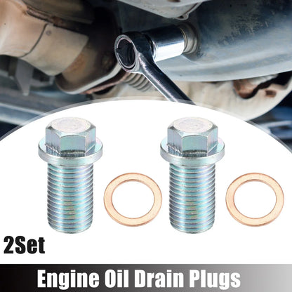 M14x1.5 Oil Drain Plug with Washer for Mercedes-Benz (A-Class, 2012-2023)