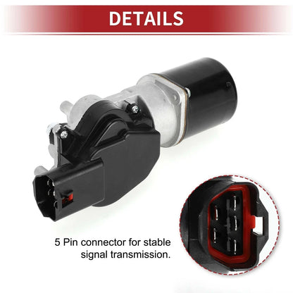 Windshield Wiper Motor for Honda Accord 1998-2002 (2 x No. 76505S4KA01)