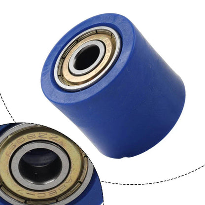 8MM Drive Chain Pulley Tensioner Wheel Guide for Street Bike Blue