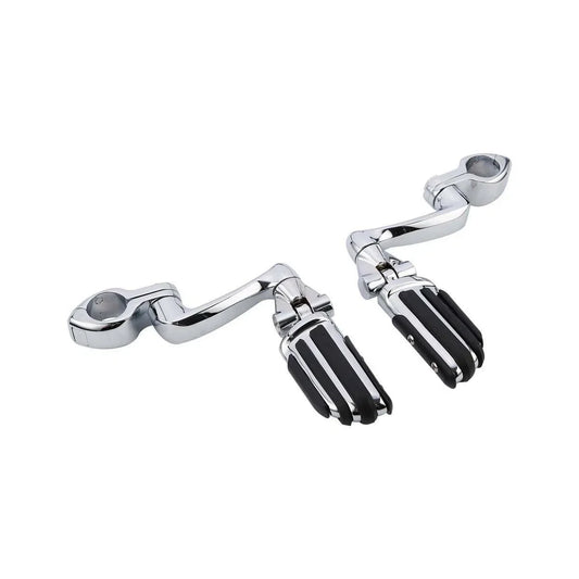 1 1/4" Engine Guards Highway Footpeg Pegs for Harley
