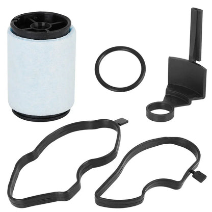 Crankcase Breather Oil Separator Filter Set for BMW E46 E39 X5 (2000 - 2003)
