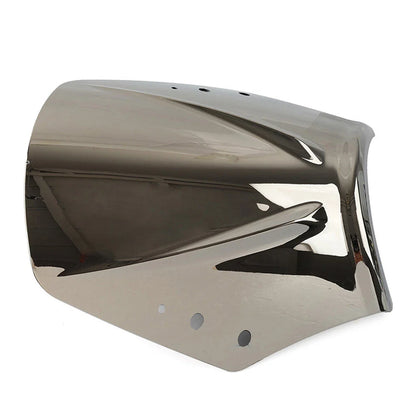 Windshield Deflector for Universal Motor Silver (Fits Most Models)