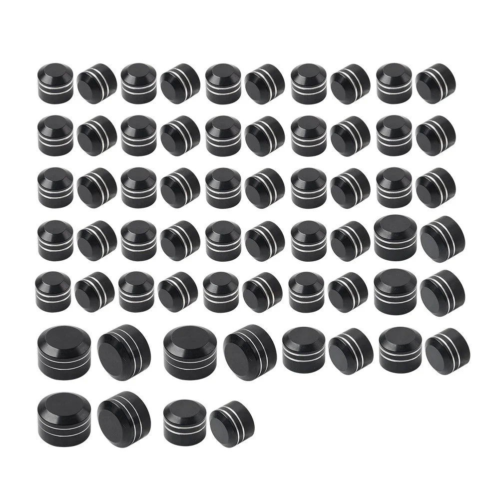 62X Engine Bolt Caps for Harley Touring Road King Street Glide (2017-2024)