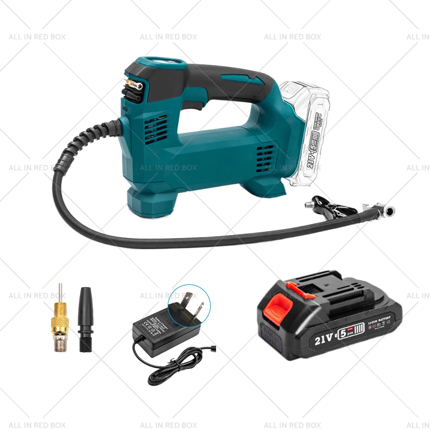 Cordless Tyre Inflator Pump for Makita 18V Battery