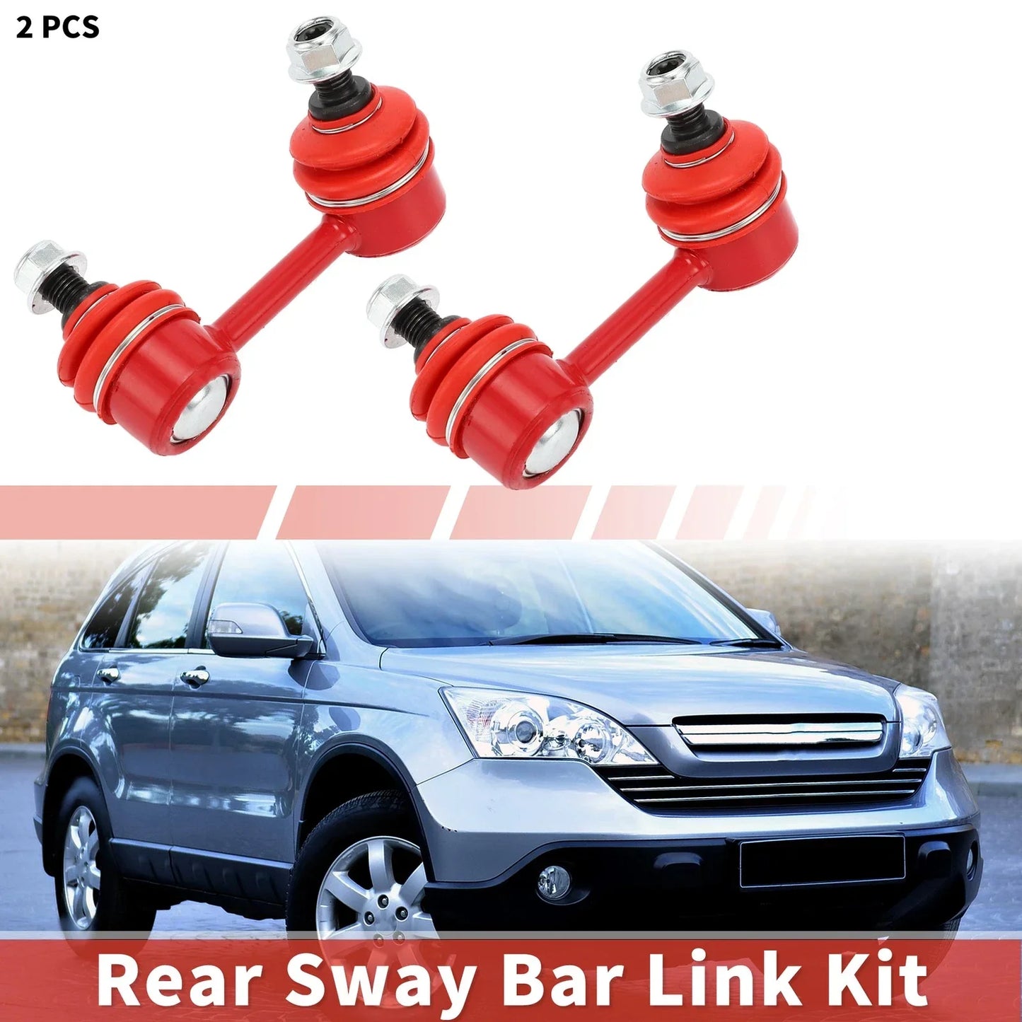 2 x Rear Stabilizer Sway Bar Links for Honda Civic (2006-2015)