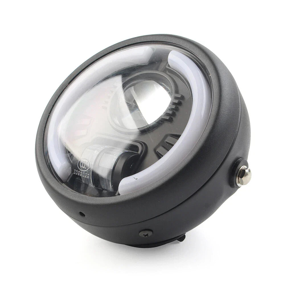 5.75" LED Headlight Hi/Lo DRL Turn Signal for Harley, Yamaha, Suzuki