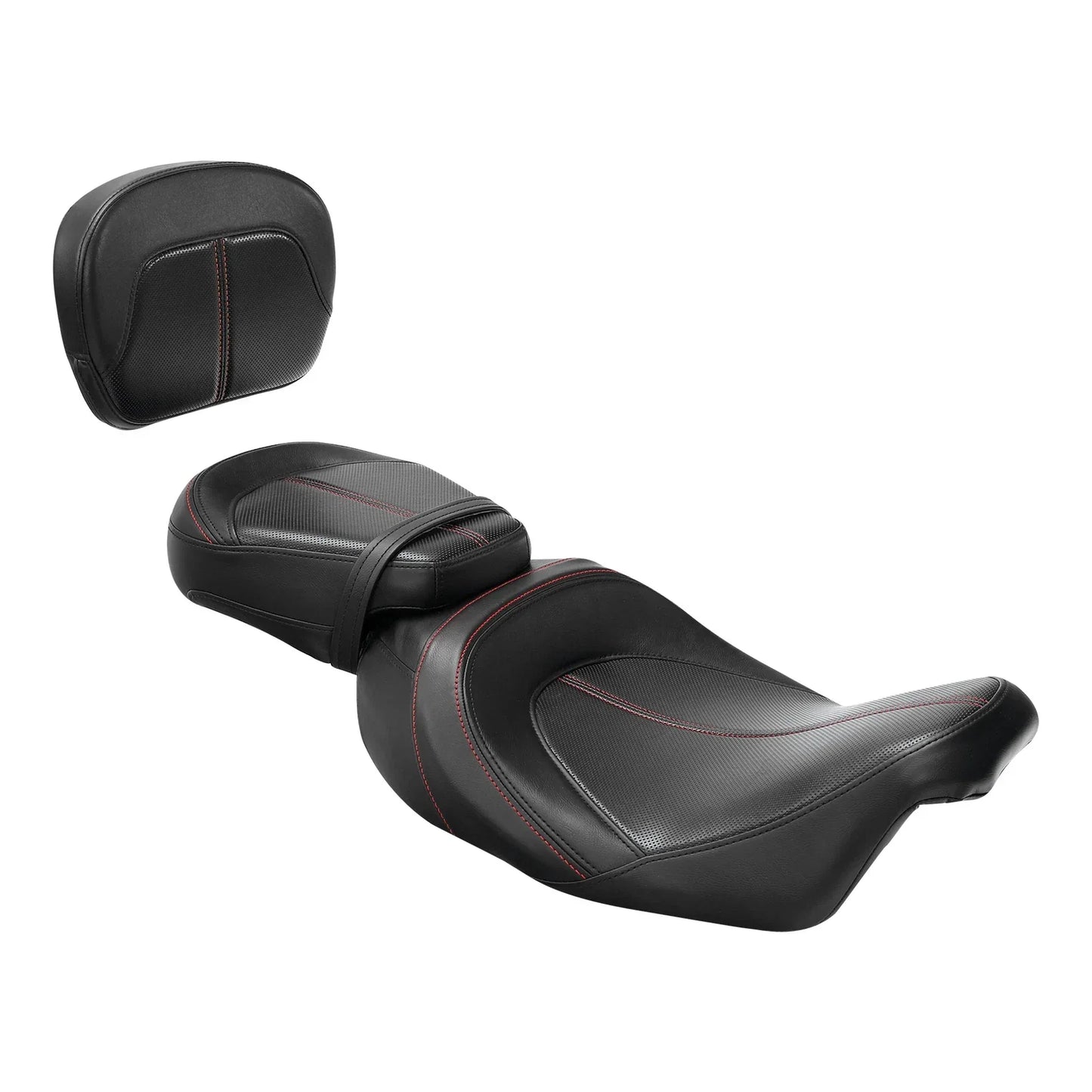 Driver & Passenger Backrest Sissy Bar for Harley Road Glide (2009-2023)