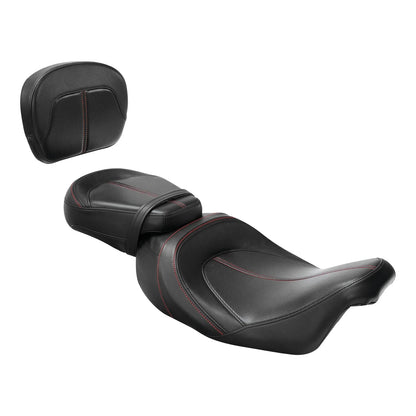 Driver & Passenger Backrest Sissy Bar for Harley Road Glide (2009-2023)