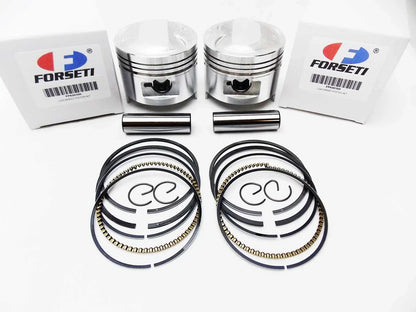 70.5mm Piston Set w/ Rings & Clips for Honda CM400T (1979)