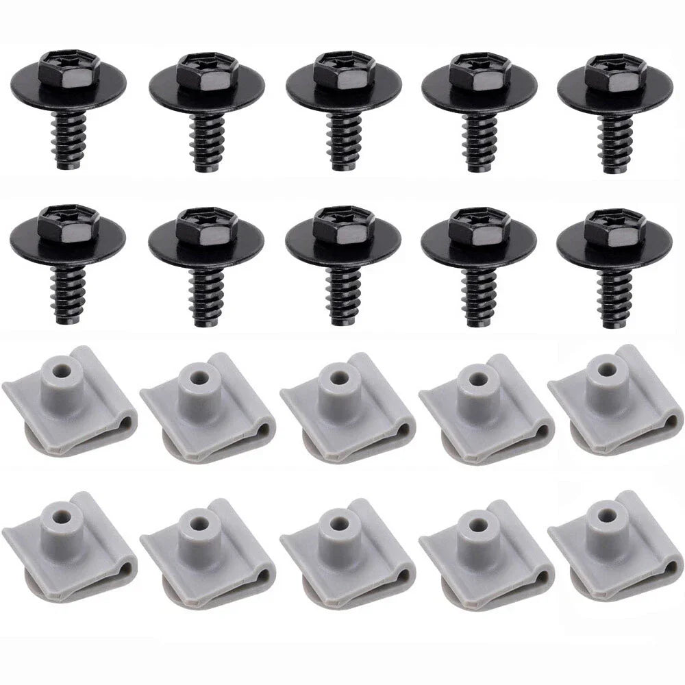 10 x Fender Liner Bumper Cover Splash Shield Screws for Mazda CX-3, CX-5