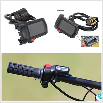 Handlebar Speedometer Hour Meter Assembly for Sur-Ron Light Bee Bike