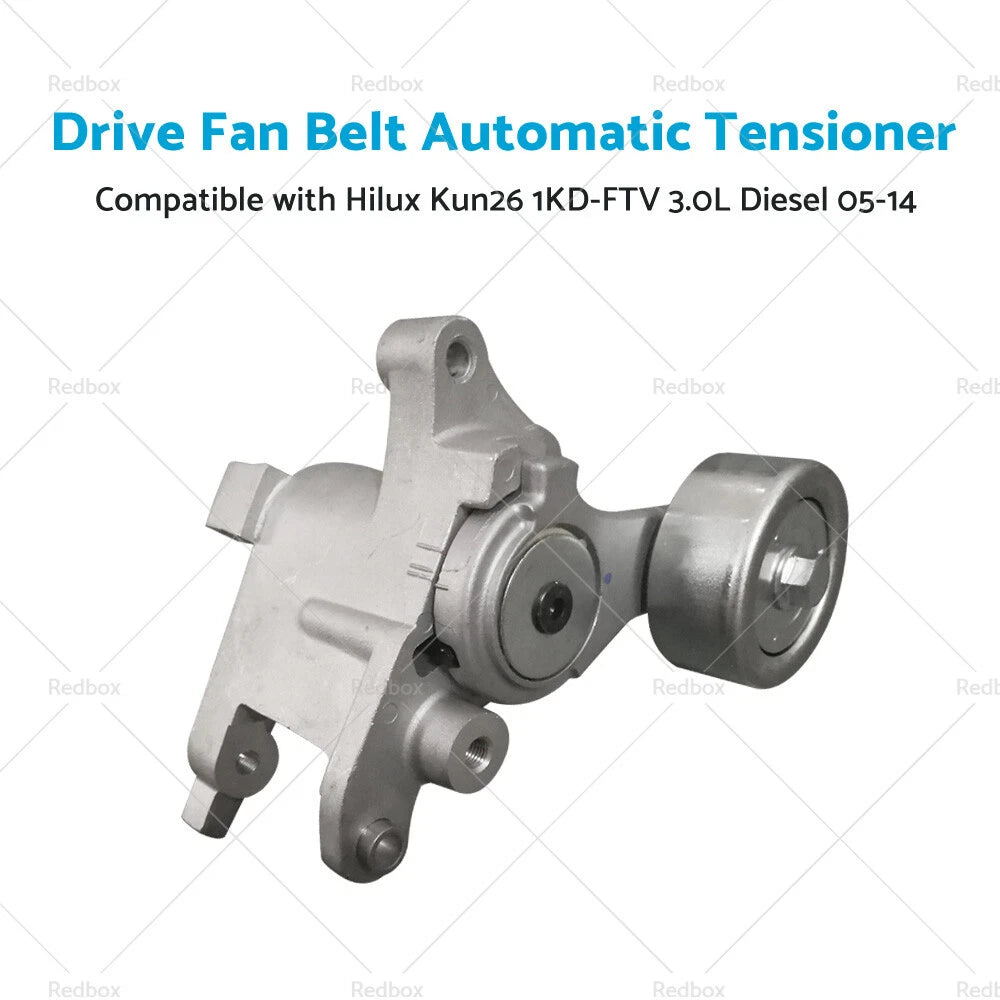 Drive Fan Belt Tensioner for Toyota Hilux KUN25 KUN26 1KD-FTV Diesel (05-14)