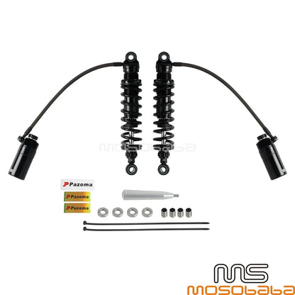 13" Adjustable Rear Shocks for Harley Touring Street Glide (1990-2024)