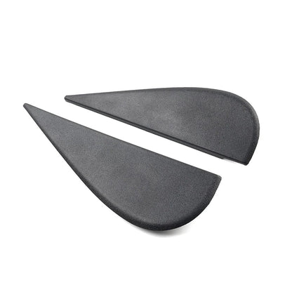 Black Door Side Mirror Triangle Flag Applique for Jeep Wrangler (2007-2018)