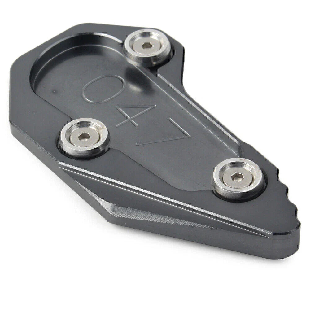Grey Kickstand Extension Pad for BMW R1200R R1200RS LC (2015-2016)