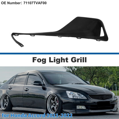 Front Left Fog Light Grill for Honda Accord (2021-2022)