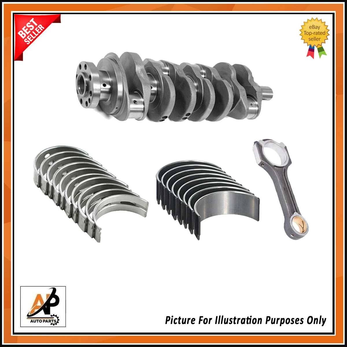 Crankshaft Rebuild Kit for Hyundai Santa Fe Grandeur D4HB 2.2 CRDI (2006–2013)