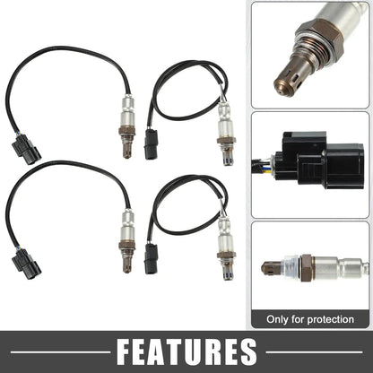 4 x O2 Oxygen Sensors for Honda Odyssey 2011-2013 V6 3.5L