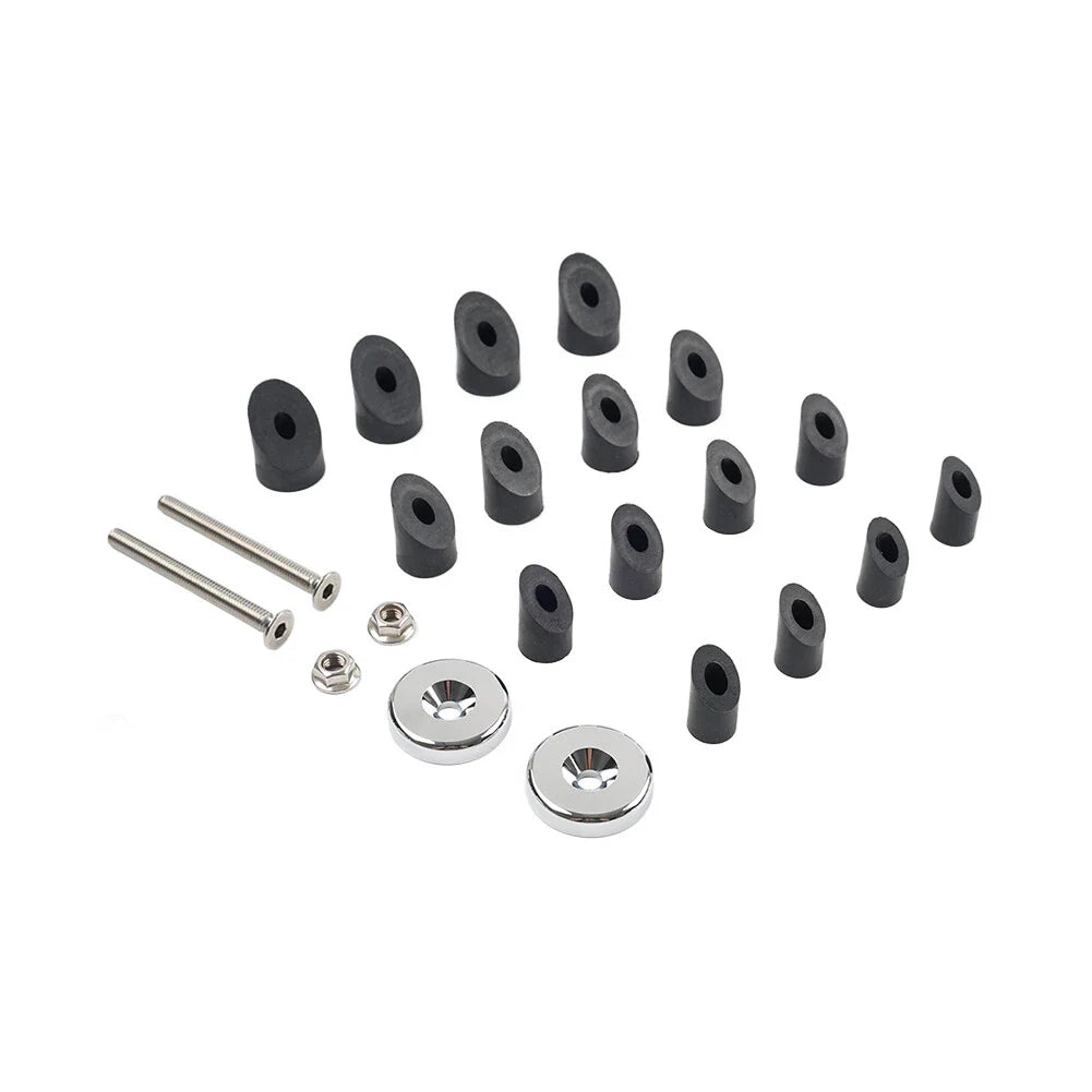 7/8'' 1'' Handlebar Grips & End Caps for Motorcycle