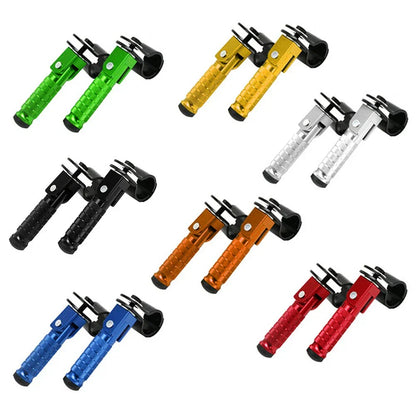 Folding Rearsets Foot Pegs for Motorbike Black CNC