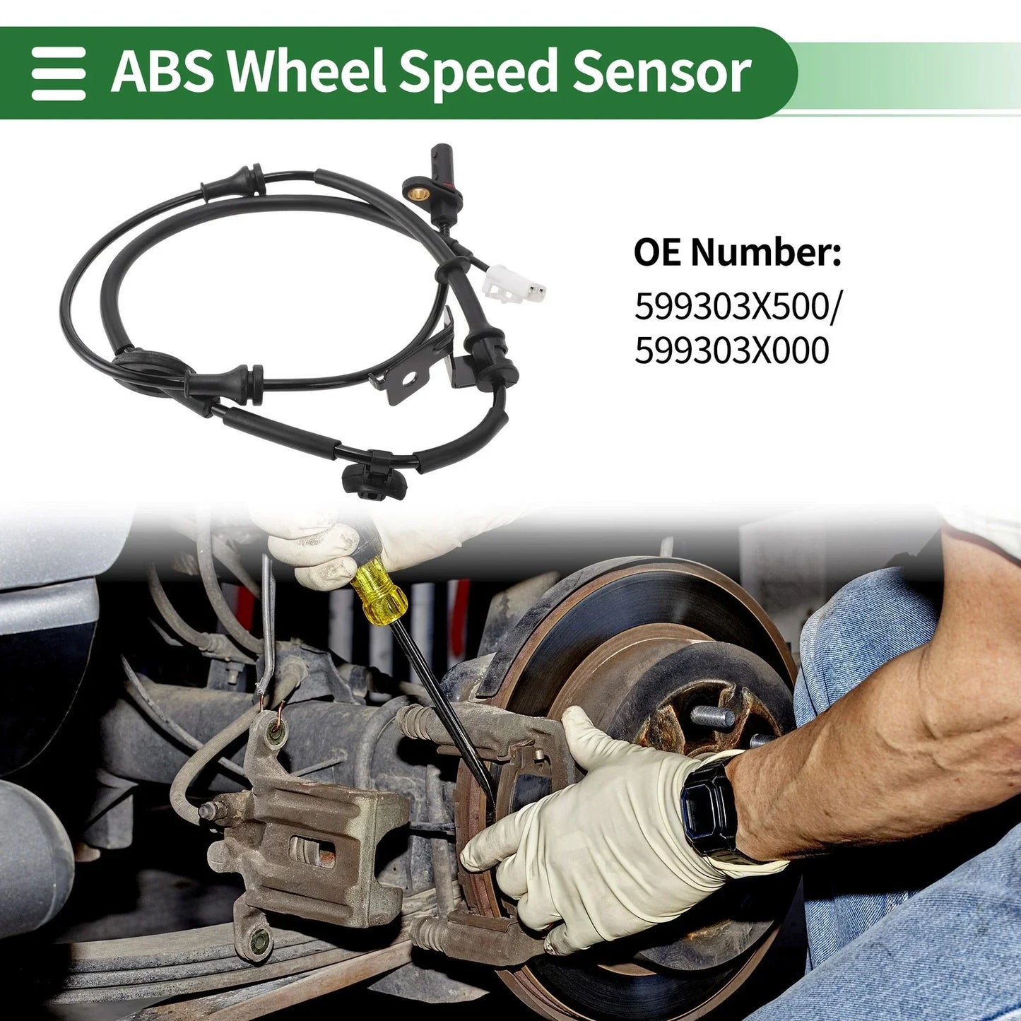ABS Wheel Speed Sensor for Hyundai Elantra (2013-2014)