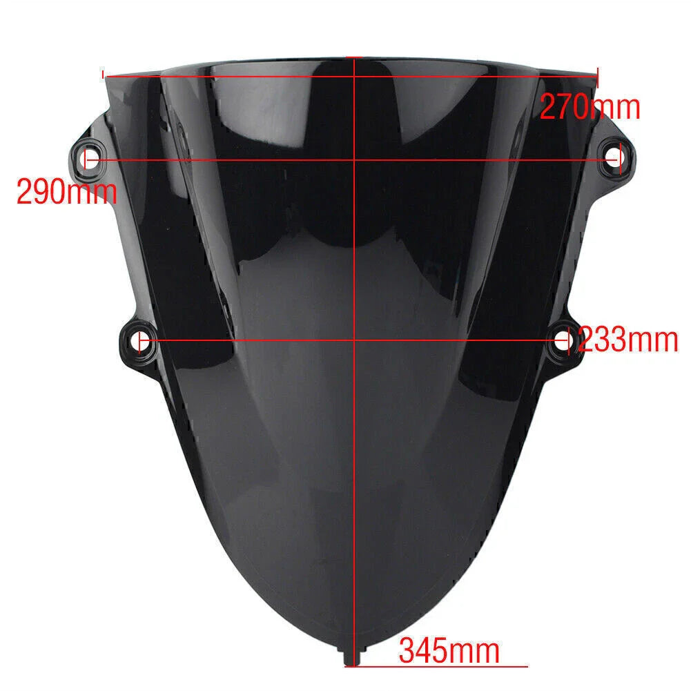 Smoke ABS Motorcycle Windshield for Yamaha YZF R15 (2017-2019)