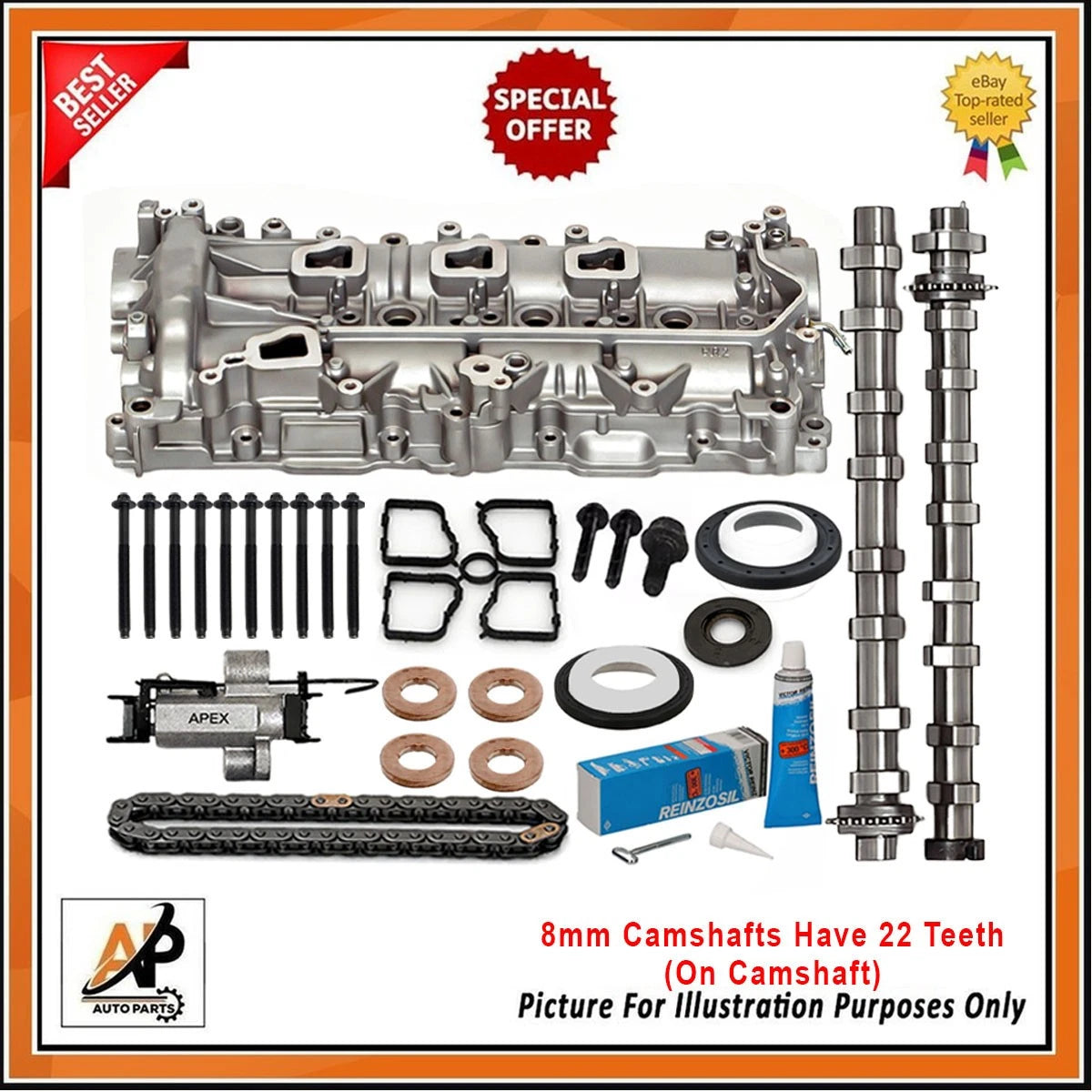 Cam Carrier Replacement for Citroën 1.5 HDi DV5R (2008–2016) with Kit