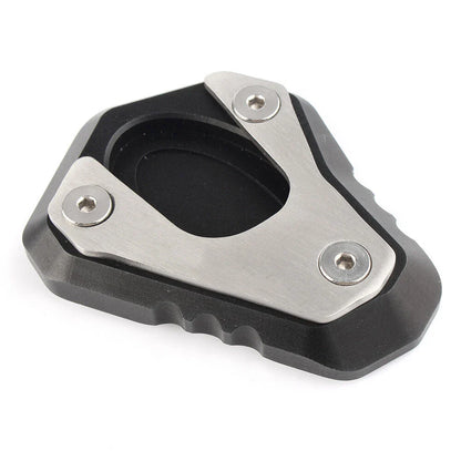 Kickstand Extension Plate Pad for Kawasaki Z650 2017-2018 Black
