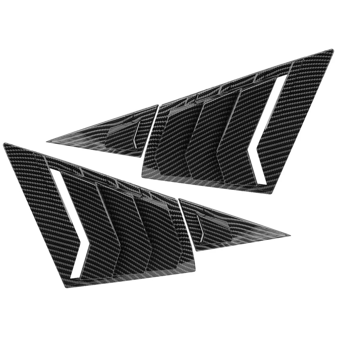 Front Side Window Triangle Scoop Louver Cover for Honda Civic (2011-2015)