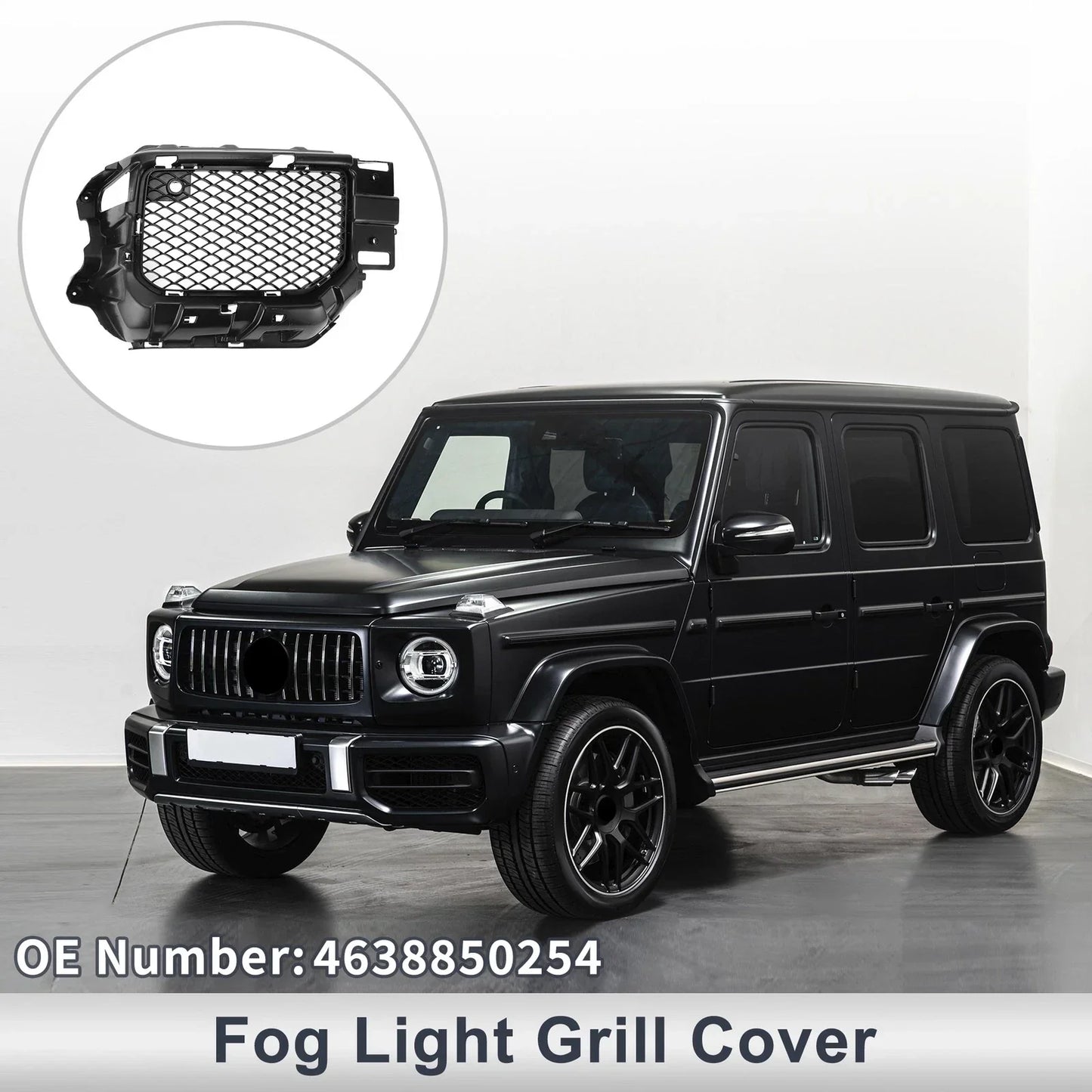 Front Right Fog Light Grill for Mercedes-Benz (2016-2023)