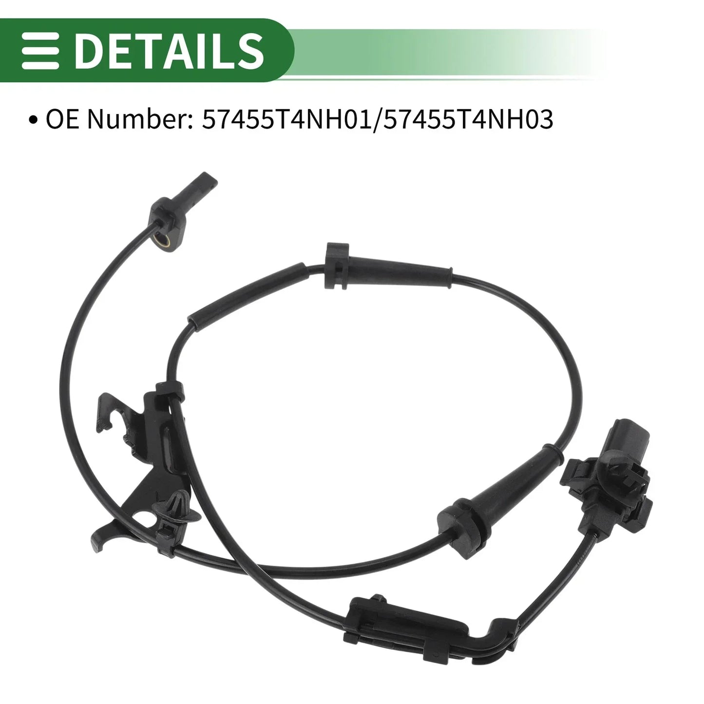 ABS Wheel Speed Sensor for Honda Jade Fr1 Front Left (2013-2018)
