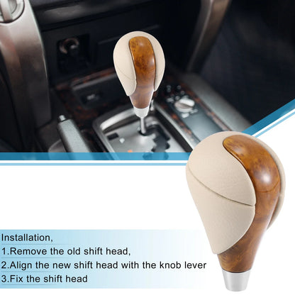 Brown Beige Gear Shift Knob for Lexus Car Gear Stick