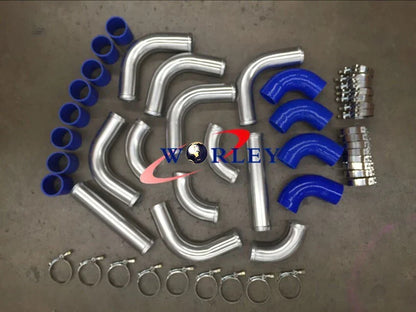 2.5" Aluminum Universal Intercooler Turbo Piping Kit
