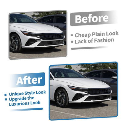 Lower Front Bumper Grille for Hyundai Elantra (2008-2010)