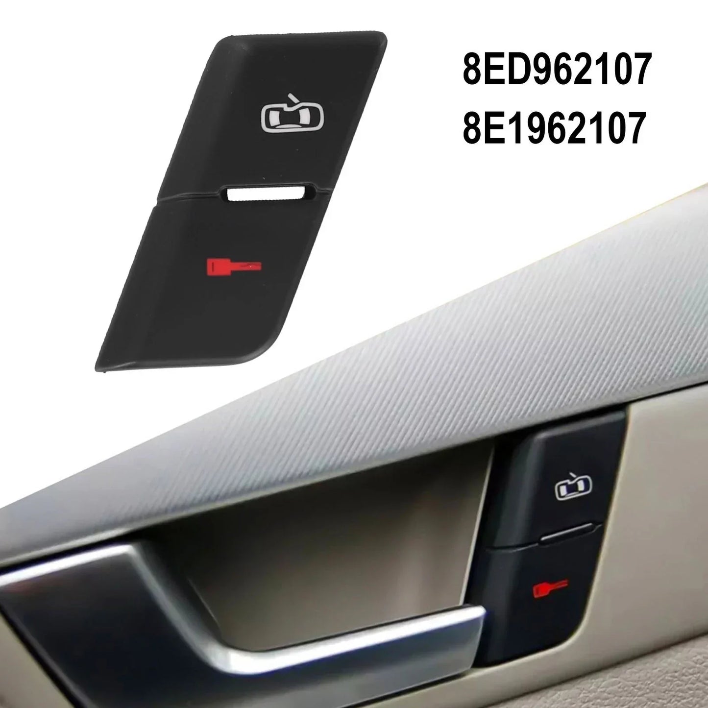 Front Left Door Central Lock Button Cover for Models