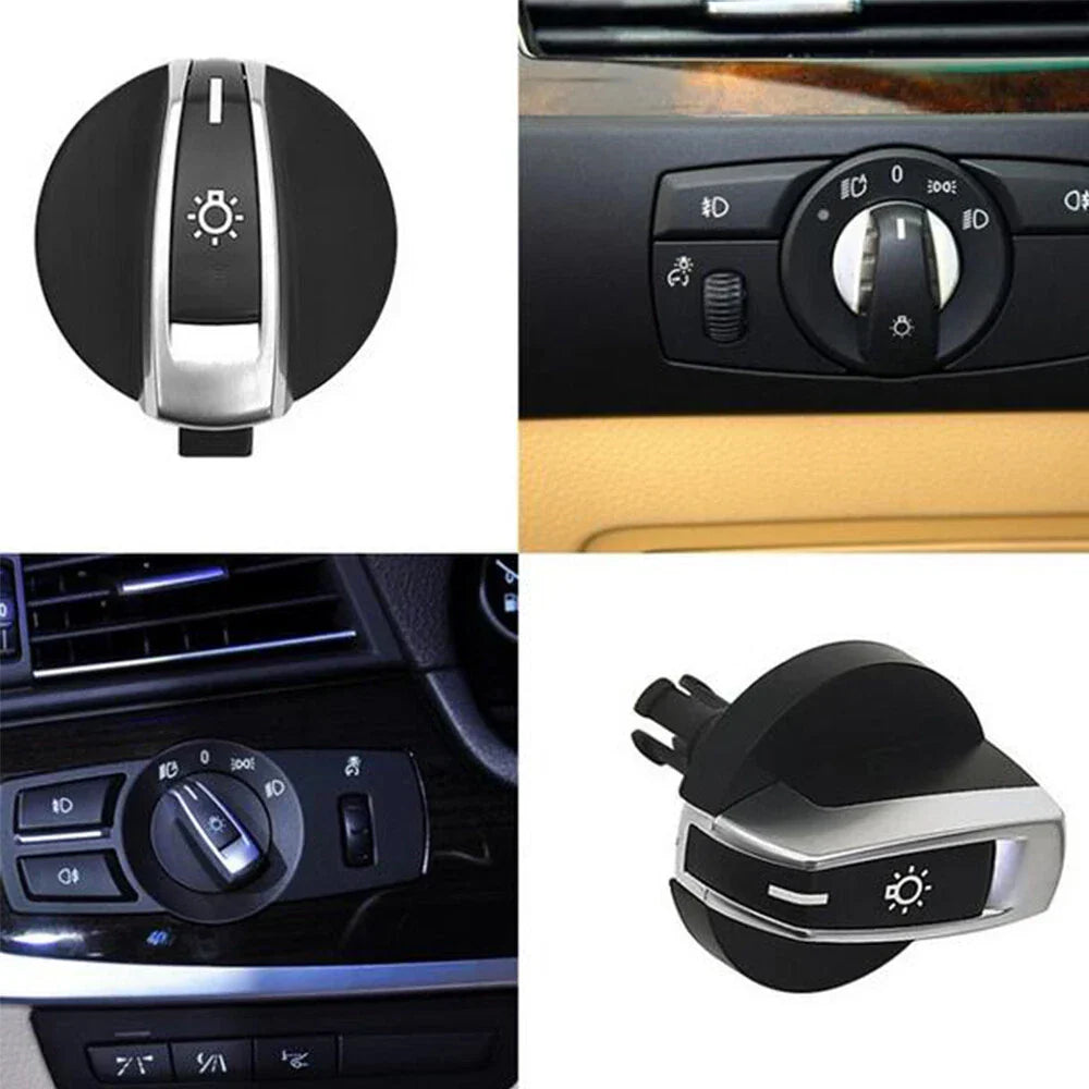 Headlight Control Switch Knob for BMW 5/6/7 Series (2010-2017)