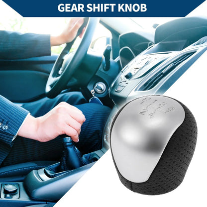 5 Speed Manual Gear Shifter Knob for Hyundai Elantra (2009-2012) Black Leather