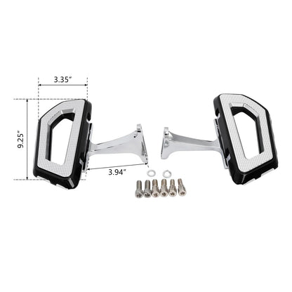 Driver & Passenger Floorboards for Harley Road Glide (1993-2025)