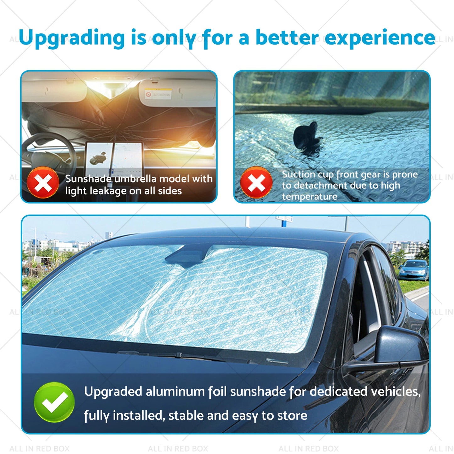 6 Layer Thick WindScreen Sun Shade for LDV G10 (2015-2025) UV Protection