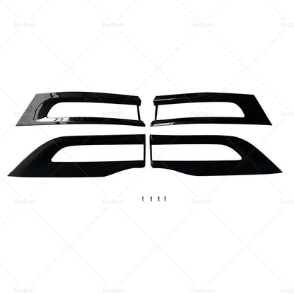 Gloss Black Tail Light Covers for Jeep Grand Cherokee (2014-2020)