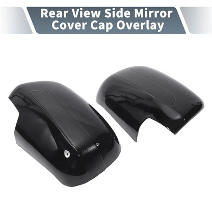 Rearview Mirror Cover Overlay Gloss Black for Lexus RX350 RX330 (2004-2006)
