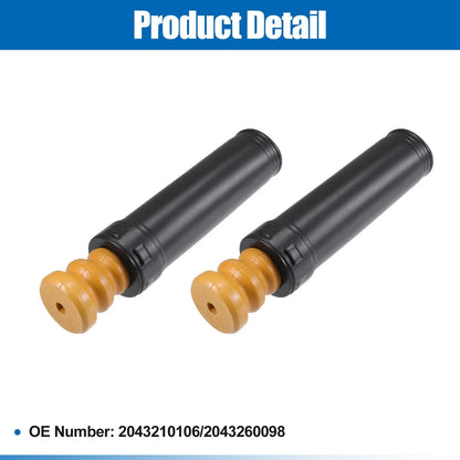 2 x Coil Spring Damper Bumper for Mercedes-Benz C63 (2008-2015)