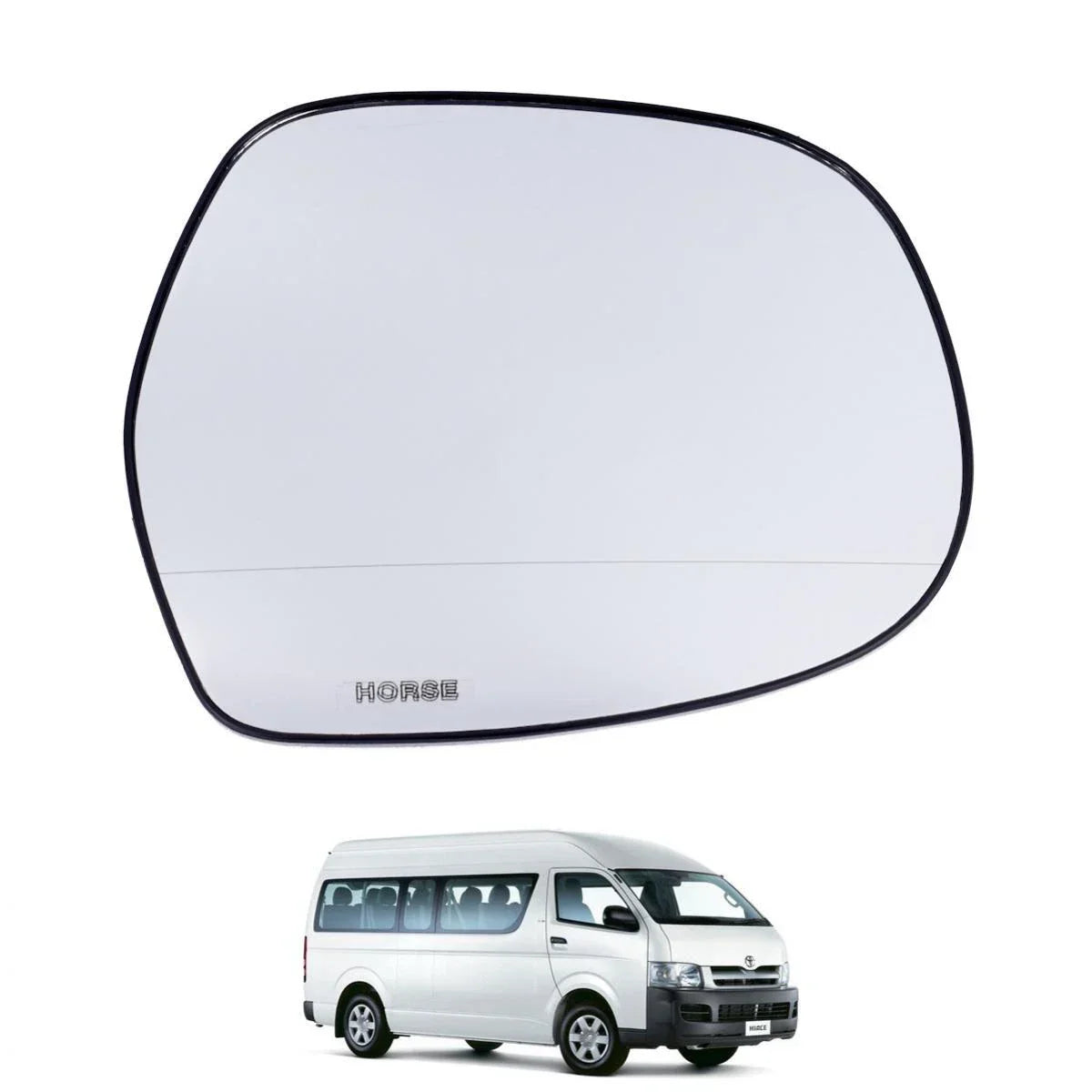 Side Door Mirror Glass Lens Right Fits Toyota Ventury Commuter Van 2005-18 D06