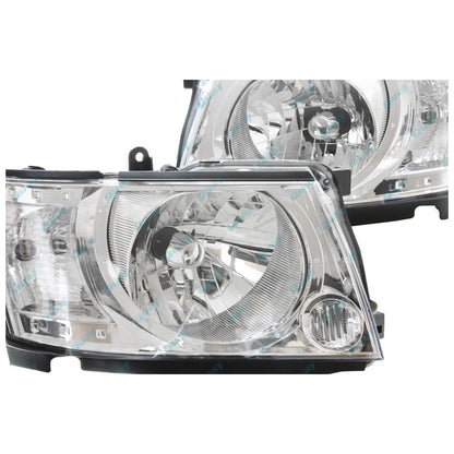 LH+RH Replacement Headlights Pair for Nissan Patrol GU 4 2004-On Left Right