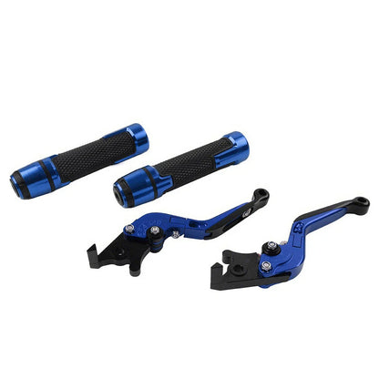 Folding Extendable Brake Clutch Levers & Handlebar Grips for Speed Triple 1050