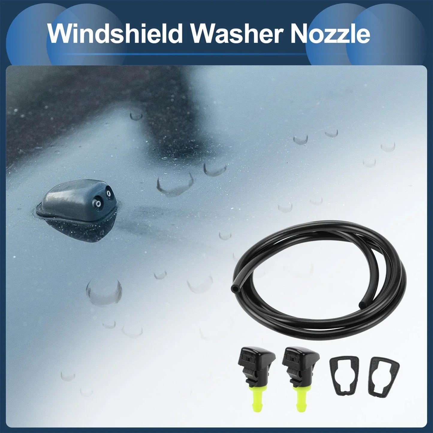Washer Nozzle with Fluid Hose for Dodge Grand Caravan (2008-2020)