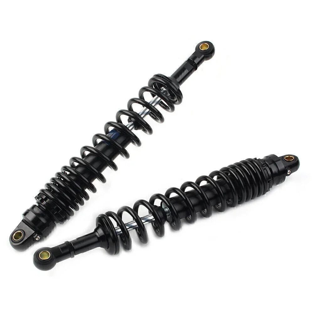 Adjustable 420MM Rear Suspension Air Damper for Yamaha Suzuki Honda ATV Black